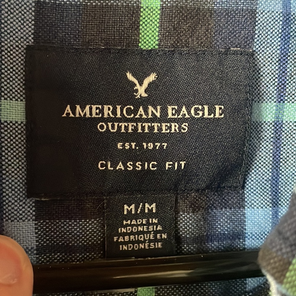 American Eagle button down long sleeve - Picture 3 of 5